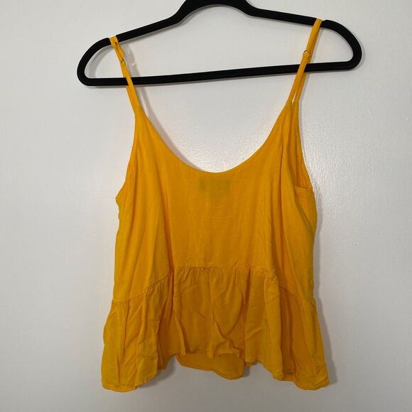 TOPSHOP TOPSHOP Peplum Camisole Tank Spaghetti strap, Size 4 - Picture 2 of 5